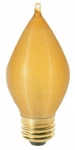 Satco S2716 120v Medium Base 40-watt C11 Light Bulb, Amber Spun. Fixed Price $25.53.