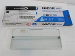 Nicor Nuc-4-08-dm-w-wh, 8" Led Under Cabinet Light, 120 Volts, Dimmable. Fixed Price $30.00.