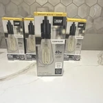 Feit Electric St19 4.5w Led Vintage Edison Bulb Bright White Clear Glass. Fixed Price $75.00.