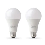 Feit Electric 2 Pack Dimmable Bright White A19 Led Light Bulbs 3000k 1600 Lumens. Fixed Price $17.99.