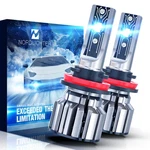 N Nordlichter H11/h8/h9 Bulbs, 600% Brightness 6500k Xenon H11 H9 H8, Silver. Fixed Price $45.90.