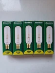 Lot Of 5! Bulbrite 707125 Tubular Lamp Bulb 25w, 120v, T6, Clear, Candelabra. Fixed Price $9.99.