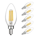 E12 Candelabra Bulbs 60 Watt, Chandelier Light Led Candle Bulb 3000k So.... Fixed Price $34.10.