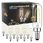 Tjoy E12 Candelabra Led Bulb, 60w Equivalent 12 Pack, 2700k 3.94inch. Fixed Price $40.56.