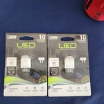 (2) Feit Electric 10w Equiv Warm White Wedge Led G4 2-pin Base 12volt Light Bulb. Fixed Price $11.11.