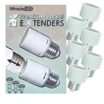 Miracle Led 602221 U.l. Listed 1 Inch Stackable Porcelain Socket Extenders, Pk6. Fixed Price $31.85.