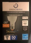 Green Creative 16109 Par 20 E26 Dimmable 7w 120v Warm White 3000k New In Box. Fixed Price $27.00.