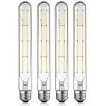Xininsun Dimmable T10 Led Bulbs, 8.9 Inch Long Tubular Bulb,60-75 Equivalent,.... Fixed Price $37.10.