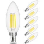 Comzler E12 Led Candelabra Bulb 6 Count (pack Of 1), 2700k Warm White. Fixed Price $19.99.