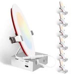 Fire Rated 2 Hr 6 Pack Inch No Cone Needed 5cct Ultra-thin 1400lm Dimm.... Fixed Price $174.59.