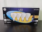 General Electric Ge 4pk 10w Equivalent 65w Br30 Led Floodlight Bulb Soft White. Fixed Price $11.43.