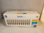 Pack Of 12 Ge Basic 5w Bc Candelabra Base Led Soft White Dimmable Light Bulb. Fixed Price $23.79.