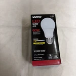 Satco 9.8w 120v A19 Led White E26 Medium Base 800 Lumens 3000k. Fixed Price $8.00.