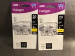4 Feit Electric Halogen Light Bulb 20 Watts 120 Volt G8 Base 2000 Hr - Bulbs. Fixed Price $24.50.