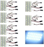 Ym E-bright 6-pack Cool White 5730 24smd Led Panel Dome Light Auto Car Reading M. Fixed Price $17.57.