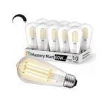Mastery Mart 10 Pack Vintage Edison Bulbs, E26 Led Bulb 5.5w Eq... Fast Usa Ship. Fixed Price $46.41.