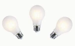Artiva 150w A23, 15w Led Dimmable, Frosted Light Bulb, 3000k E26 Base, 3-pack. Fixed Price $49.99.
