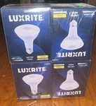 (2-pk) Luxrite Led Par30 Flood Light Bulb 850 Lumens 2700k Warm White Lr31605. Fixed Price $31.99.