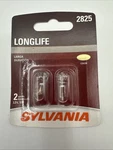Sylvania 2825 Long Life Miniature Interior Mini Aux Bulbs Standard Performance. Fixed Price $8.00.