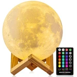 Gdpets Moon Lamp, 16 Colors Night Light With Stand & 4.8 Inch, Yellow. Fixed Price $26.84.