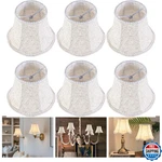 Go&so 6-pack Beige Linen Chandelier Shades 3.15" Top X 5.5" Bottom 4.72" H Cli. Fixed Price $55.88.