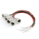 5pcs Miniature Bulb Bases 110v E10 Screw Type Lamp Holder With Wire Silver. Fixed Price $10.52.