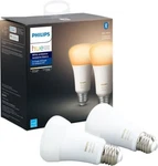 Philips Hue White Ambiance A19 2-pack Dimmable Led Smart Light Bulbs 800lm - Vg. Fixed Price $49.99.
