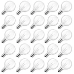 Brightown G40 Replacement Light Bulbs, 5w Clear Globe Bulb Fits E12 C7. Fixed Price $42.71.