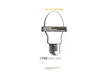 Sylvania Metalarc Pro-tech E17 Metal Halide M57/e 175w Bulb. Fixed Price $14.97.