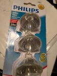 Philips Indoor / Landscape Flood 3 Pack 50w Mr16 Gu5.3 Base Light Bulb New. Fixed Price $18.69.
