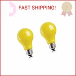 Helloify Led Bug Light Bulb, Vintage Edison Yellow Bulbs, Outdoor Porch Lights,. Fixed Price $9.25.