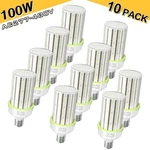 10x 480v 100w Led Corn Cob Light Bulb, E39 Mogul Base 15,000lm (eqv.400w Mh/hps). Fixed Price $600.42.