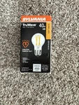 Sylvania 40699 Truwave Led A19 40w Equal 2700k 90+ Cri Clear. Fixed Price $5.88.