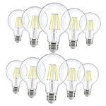 Sunco 10 Pack G25 Led Light Bulbs, Filament Edison Globe, 4000k Cool White. Fixed Price $50.05.