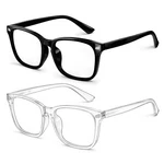 Eco-th Blue Light Glasses 124, 2pack Mix Color Bright Black + Transparent. Fixed Price $19.96.