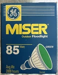 Ge 13474 - 85 Watt Par38 Green Reflector Outdoor Floodlight 120v Medium. Fixed Price $14.99.