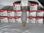 14 Pack 60-watt S3663 Satco Frosted Flame Tip Light Bulbs Medium Base 2700k. Fixed Price $31.59.