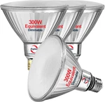 Explux 300w Equivalent Par38 Led Flood Light Bulbs, 3200 Lumens, 4-pack. Fixed Price $113.99.