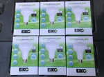 New Eiko Led Dimmable Light Bulbs - 6 Pack 8 Watts, 650 Lumens, 3000k, 25k Hrs. Fixed Price $24.50.