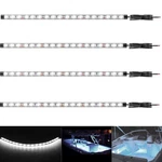 Vbakor Boat Led Strip Lights, 4 Pcs 24'' Marine Interior Courtesy Deck White. Fixed Price $39.99.
