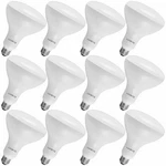 Luxrite Br40 Led Flood Light Bulb 85w Equiv. Dimmable 3500k 1100lm E26 12-pack. Fixed Price $142.99.