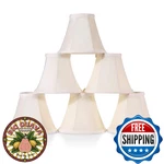 Wellmet Chandelier Shades Clip-on Fitter Lamp For Candelabra Bulbs 3x6x5. Fixed Price $81.59.