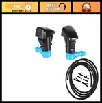 Zhparty Front Windshield Washer Fluid Hose(7ft Long) With Connector & Hood Nozzl. Fixed Price $39.99.