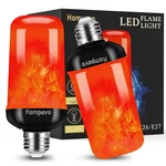 Hompavo Upgraded Led Flame Light Bulbs, 4-mode Flickering Red-2 Pack. Fixed Price $29.71.