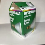 Sylvania 75 Watt 1 Pk Spot Light Energy Saver. Indoor/outdoor Flood. Fixed Price $24.00.