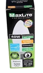 4 Lot Maxlite Frosted 4w/40w Led Dimmable Candelabra Bulbs E12 Base Soft White. Fixed Price $9.72.