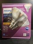 Philips 90-watt Equivalent Par38 Dimmable Led Flood Lamp 2-pk 900 Lumens. Fixed Price $9.99.