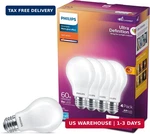 Philips Led 60w A19 4pack Ultra Definition Soft White Light Bulbs 2700k 8.... Fixed Price $23.69.