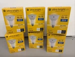 Ge Ultra Bright Led Par30ln 20w Long Neck Floodlight Bulbs Dimmable (6 Bulbs). Fixed Price $68.95.