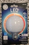 3 Pack- Ge 40w Decorative Led G25 Dimmable Soft White Bulb 350 Lumens. Fixed Price $4.95.